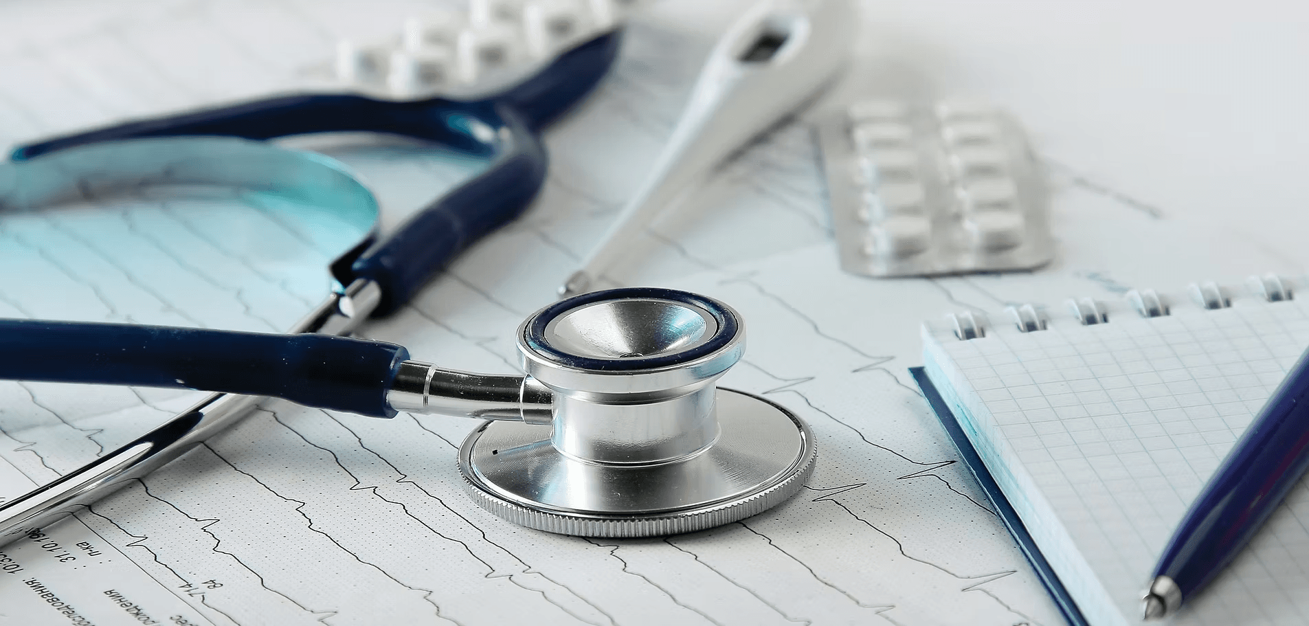 Medical equipment prepared for Home Health Aide training